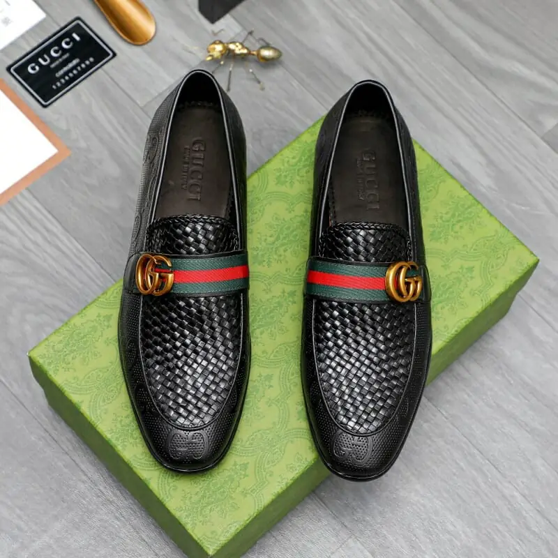 gucci oxfords chaussures pour homme s_1243b261